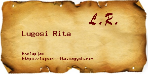 Lugosi Rita névjegykártya